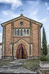 Image showing Italian Country Church 