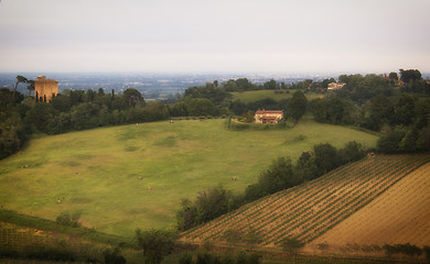 Image showing Emilia Romagna countryside view