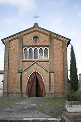 Image showing Italian Country Church 