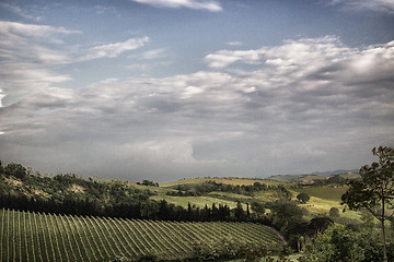 Image showing Emilia Romagna countryside view