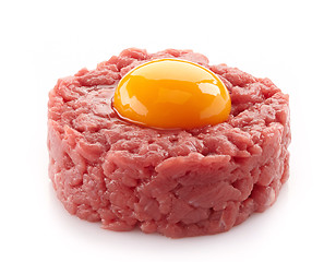 Image showing fresh beef tartare
