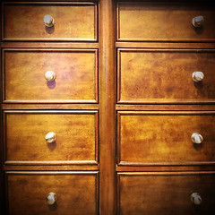 Image showing Vintage dresser