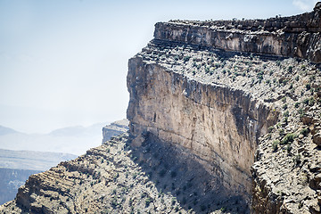 Image showing Canyon Jebel Shams