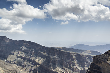 Image showing Landscape Jebel Shams