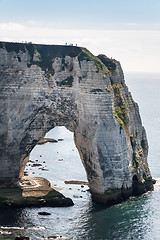 Image showing Alabaster coast Normandy