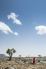 Image showing Jebel Shams bedouin woman