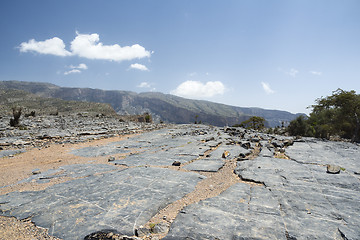 Image showing Rocks Jebel Shams