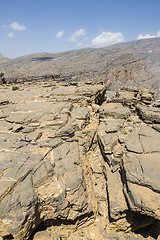 Image showing Landscape Jebel Shams