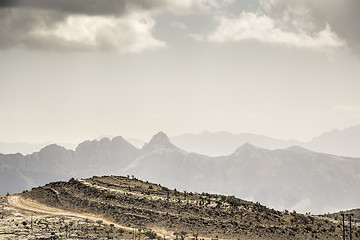 Image showing Landscape Jebel Shams