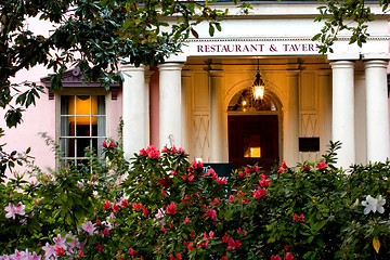 Image showing Historical tavern in Savannah