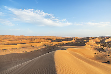 Image showing Desert Wahiba Oman