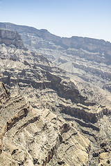 Image showing Canyon Jebel Shams