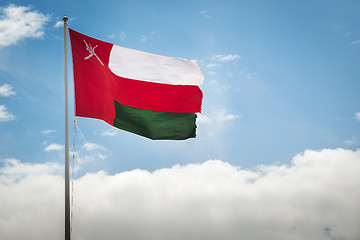 Image showing Oman flag