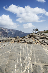 Image showing Rocks Jebel Shams