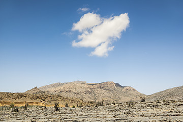 Image showing Jebel Shams Oman