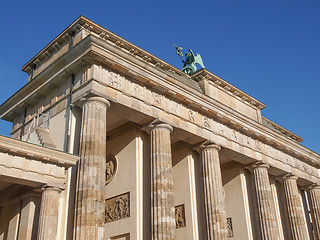 Image showing Brandenburger Tor Berlin