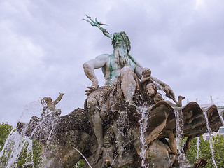 Image showing Neptunbrunnen fountain in Berlin