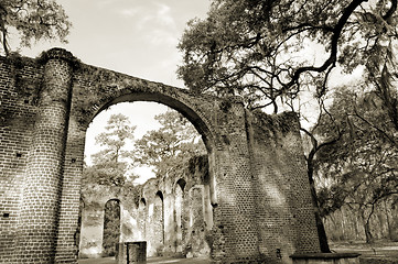 Image showing Church ruins