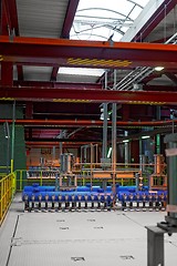 Image showing Industrial interior of a generic power plant