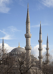 Image showing Blue mosque in Istanbul