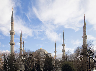 Image showing Blue mosque in Istanbul