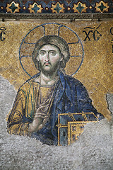 Image showing Hagia Sofia mosaic