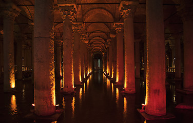 Image showing Istanbul basilica cistern 