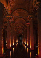 Image showing Istanbul basilica cistern 
