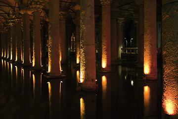 Image showing Istanbul basilica cistern 