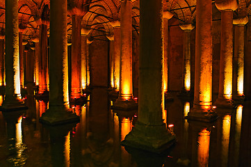 Image showing Istanbul basilica cistern 