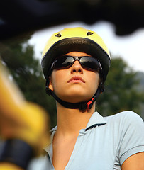 Image showing bicyclist