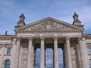 Image showing Reichstag Berlin