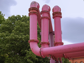 Image showing Berlin water pipes