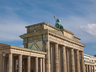 Image showing Brandenburger Tor Berlin