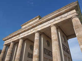 Image showing Brandenburger Tor Berlin