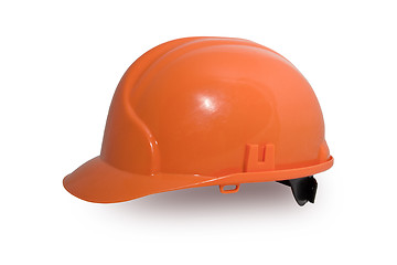 Image showing Orange hardhat