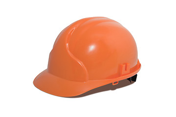 Image showing Orange hardhat