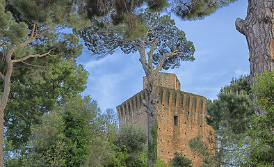 Image showing Tower in Oriolo dei Fichi