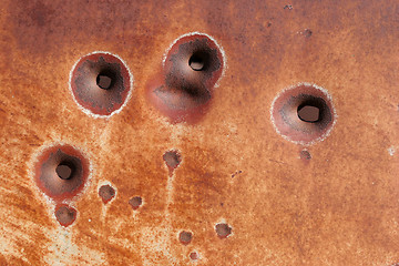 Image showing bullet hole background