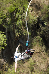 Image showing Bungi jump