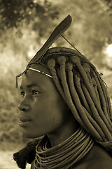 Image showing Himba woman