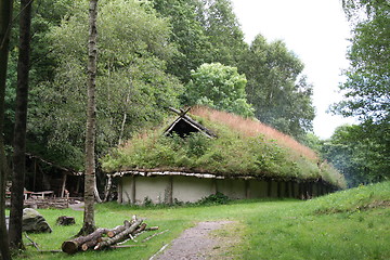 Image showing Langhouse from the bronzeage