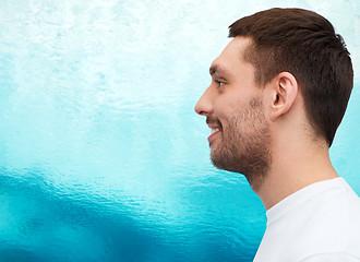 Image showing portrait of smiling young handsome man