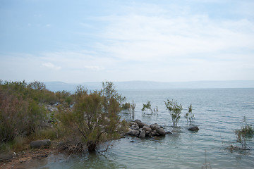 Image showing Kineret lake in Israel