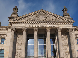 Image showing Reichstag Berlin