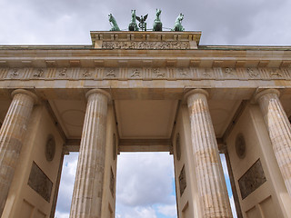 Image showing Brandenburger Tor Berlin