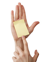 Image showing One Post it