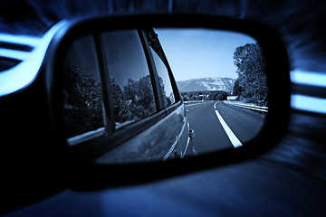 Image showing Car mirror