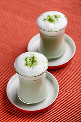 Image showing Matcha green tea