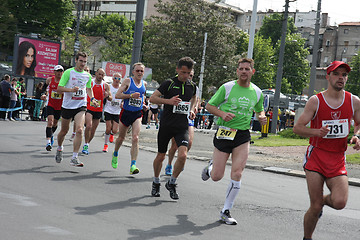 Image showing Belgrade Marathon 2014.